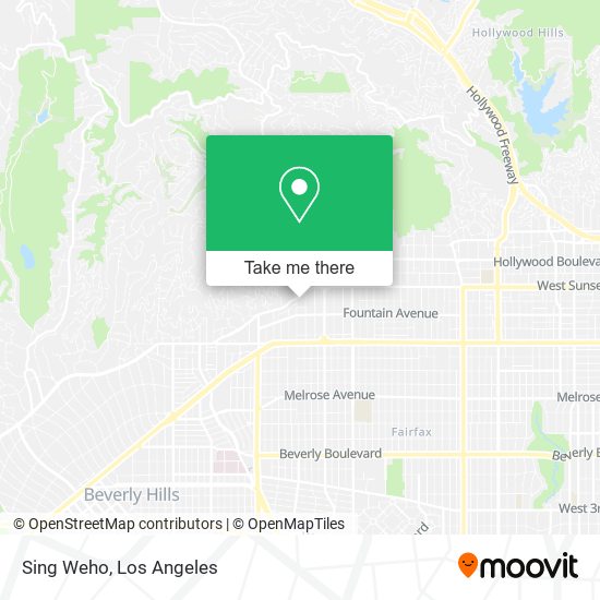 Sing Weho map