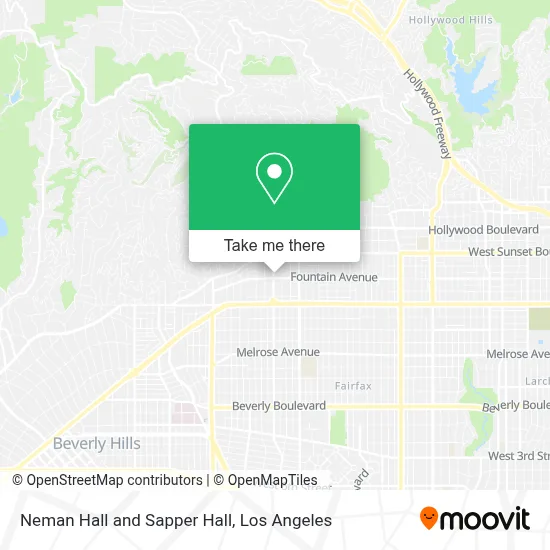 Neman Hall and Sapper Hall map