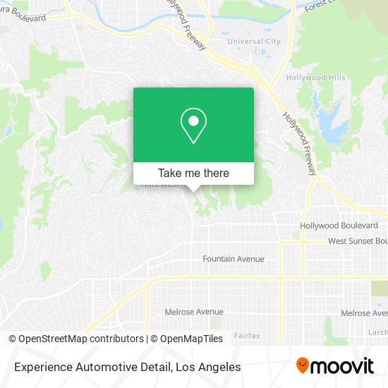 Experience Automotive Detail map