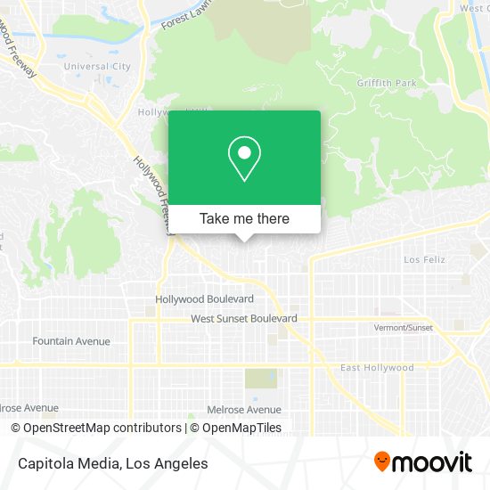 Capitola Media map