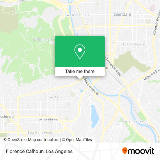 Florence Calhoun map