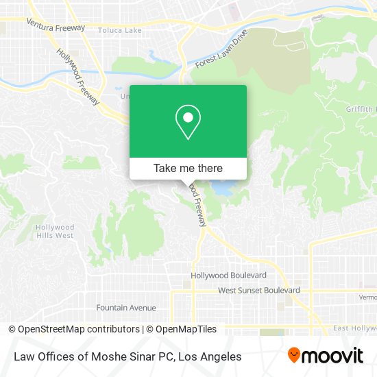 Law Offices of Moshe Sinar PC map