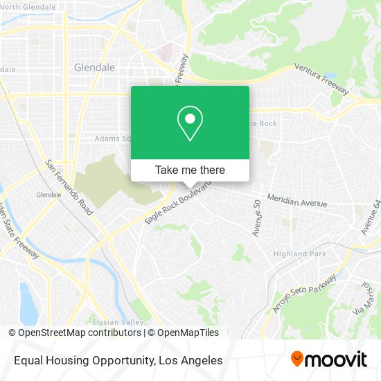 Mapa de Equal Housing Opportunity