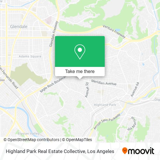 Highland Park Real Estate Collective map