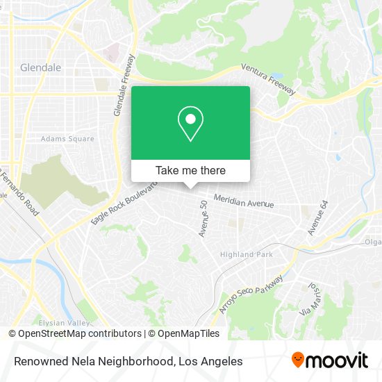 Renowned Nela Neighborhood map