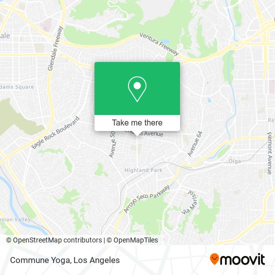 Mapa de Commune Yoga