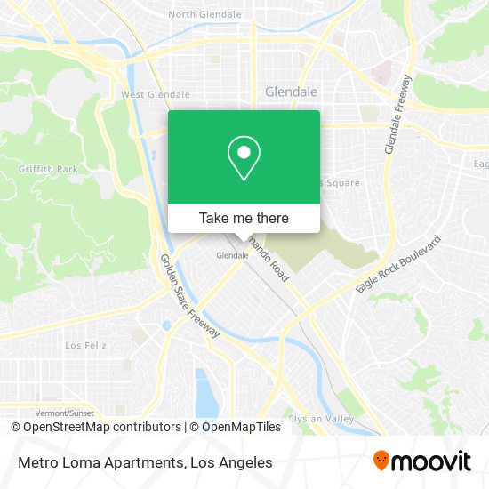 Metro Loma Apartments map