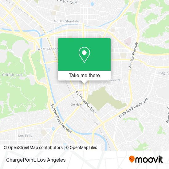 Mapa de ChargePoint