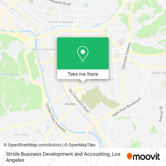 Stride Business Development and Accounting map