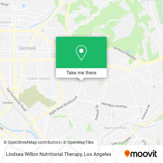 Lindsea Willon Nutritional Therapy map