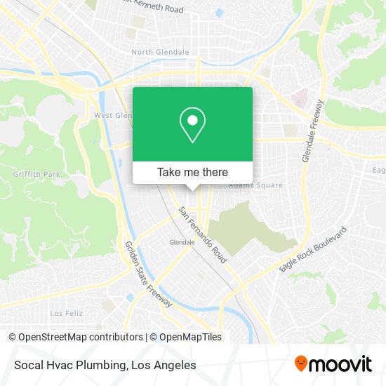 Mapa de Socal Hvac Plumbing