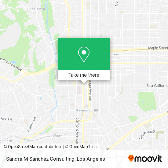 Sandra M Sanchez Consulting map