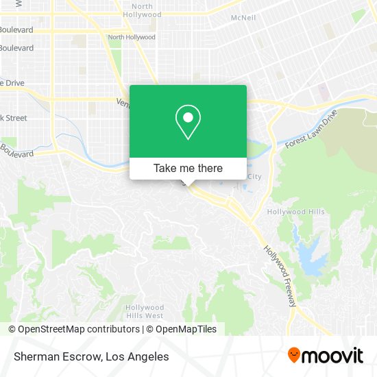 Sherman Escrow map