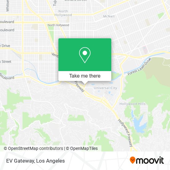 EV Gateway map