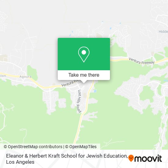 Eleanor & Herbert Kraft School for Jewish Education map