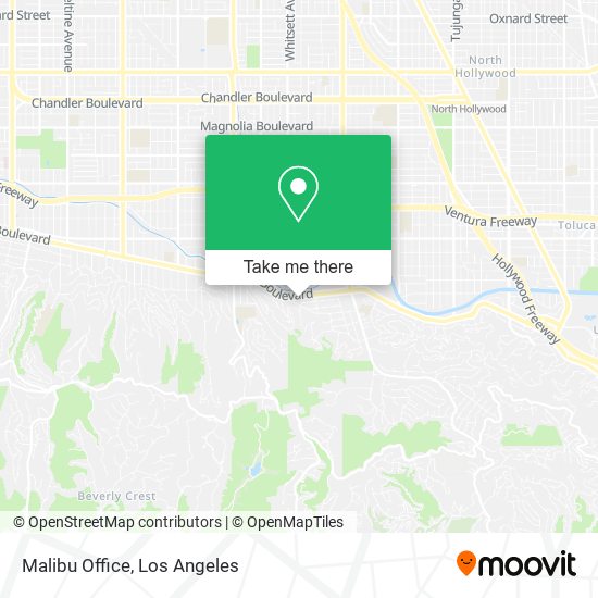 Malibu Office map