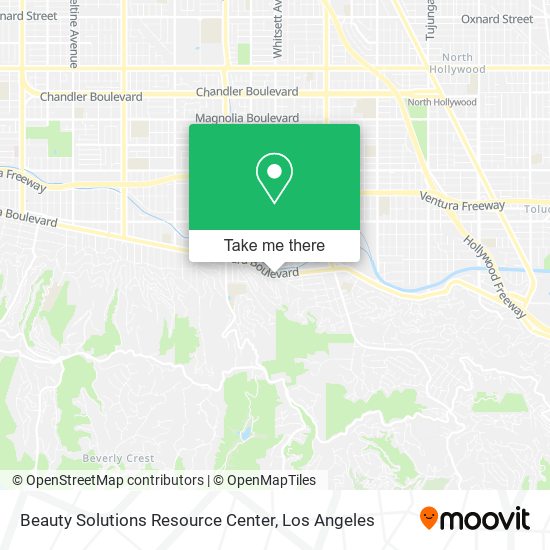 Beauty Solutions Resource Center map