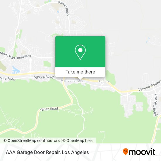 AAA Garage Door Repair map