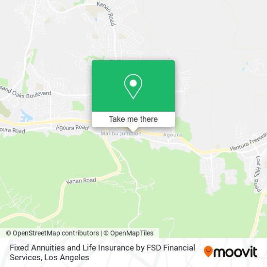 Mapa de Fixed Annuities and Life Insurance by FSD Financial Services