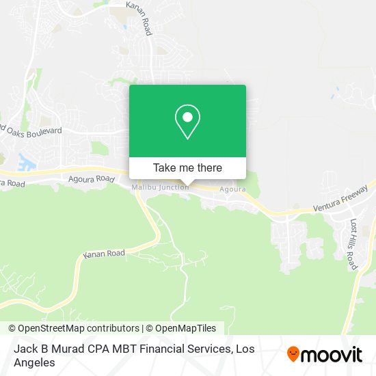 Jack B Murad CPA MBT Financial Services map