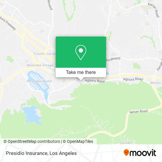 Presidio Insurance map