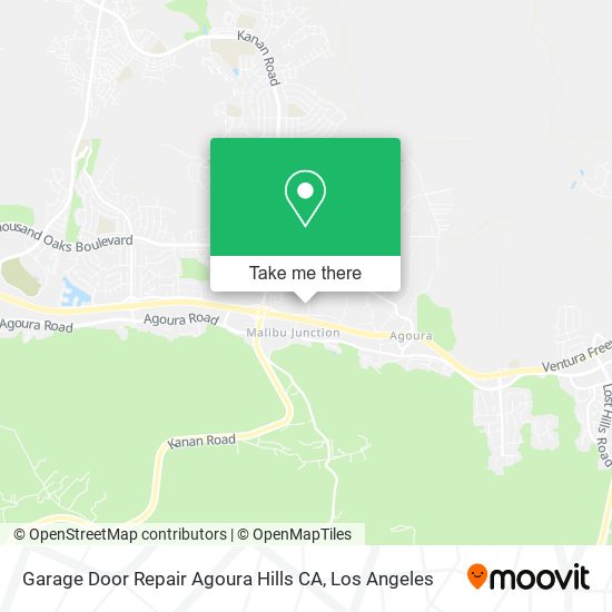 Garage Door Repair Agoura Hills CA map