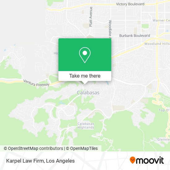 Karpel Law Firm map