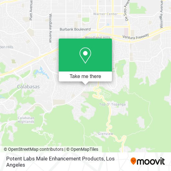 Potent Labs Male Enhancement Products map