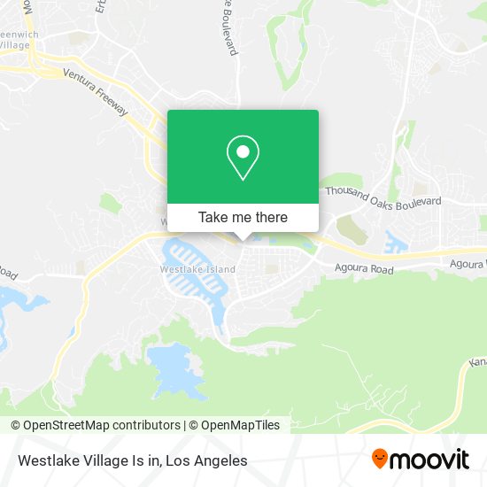 Westlake Village Is in map