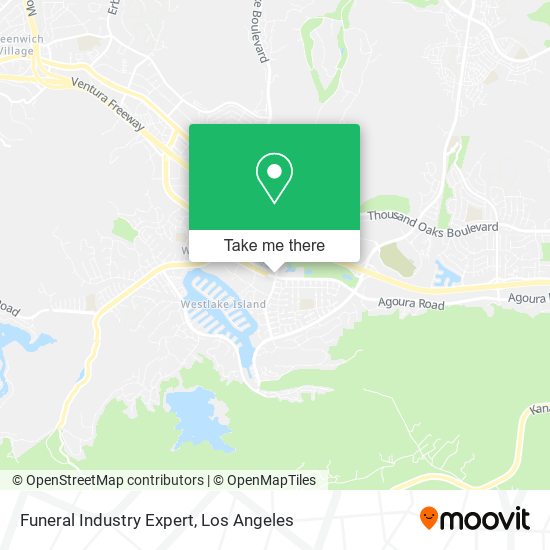 Funeral Industry Expert map