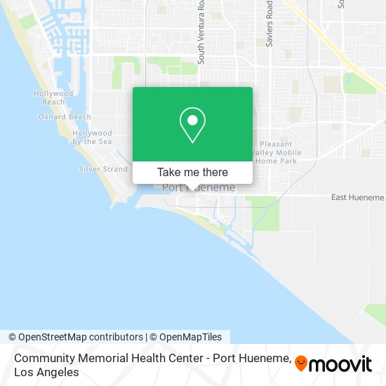 Community Memorial Health Center - Port Hueneme map