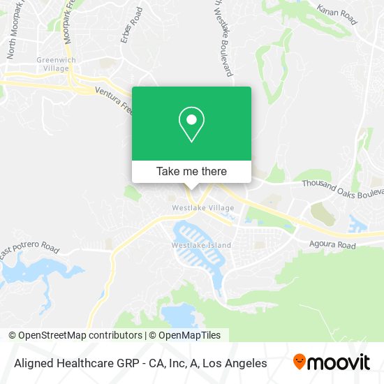 Mapa de Aligned Healthcare GRP - CA, Inc, A