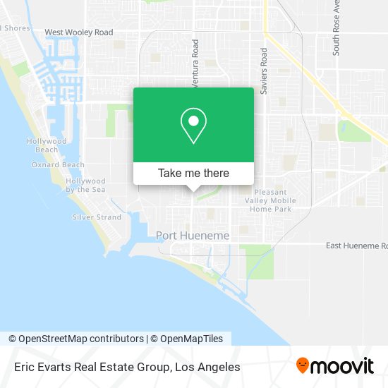 Eric Evarts Real Estate Group map