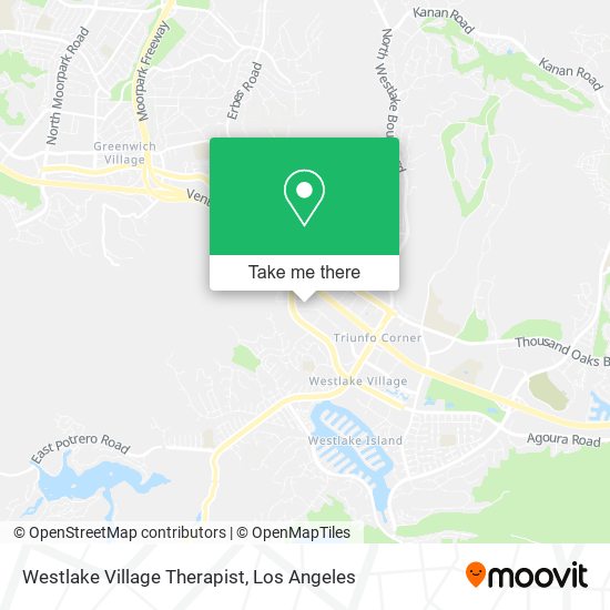 Mapa de Westlake Village Therapist