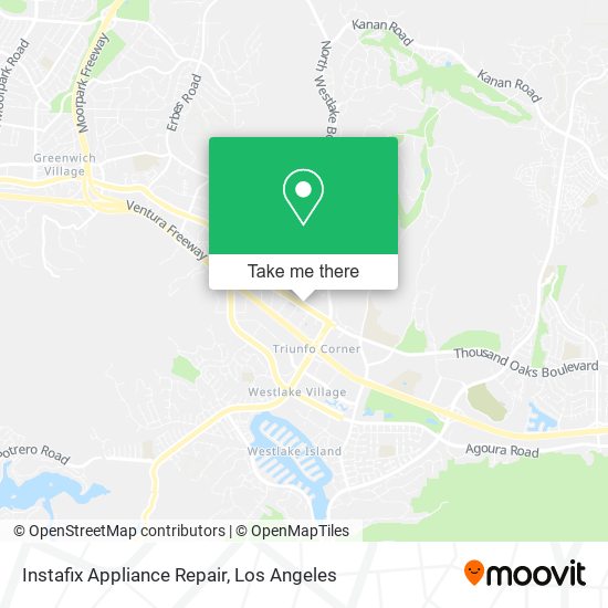 Instafix Appliance Repair map