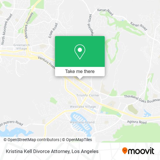 Kristina Kell Divorce Attorney map