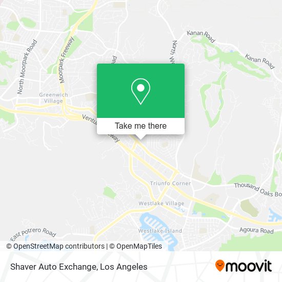 Mapa de Shaver Auto Exchange