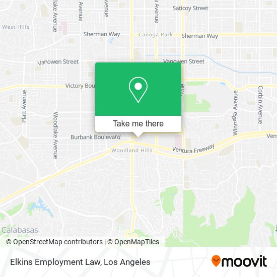 Elkins Employment Law map