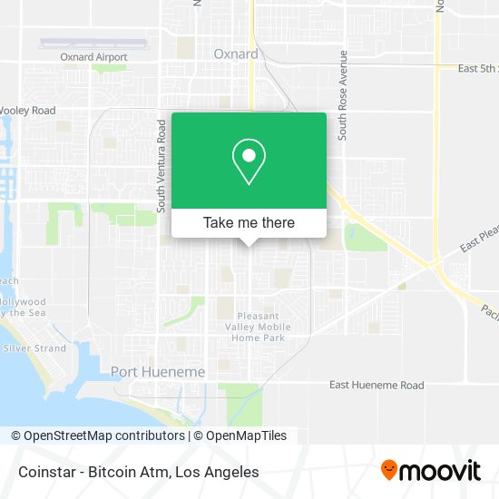 Coinstar - Bitcoin Atm map