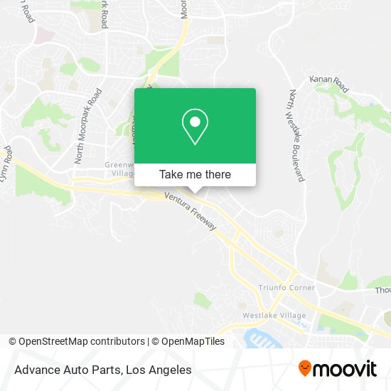 Advance Auto Parts map