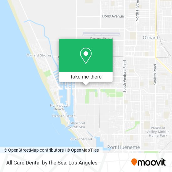 All Care Dental by the Sea map