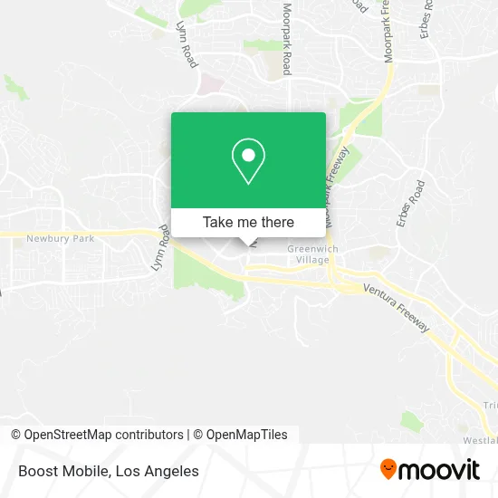 Boost Mobile map