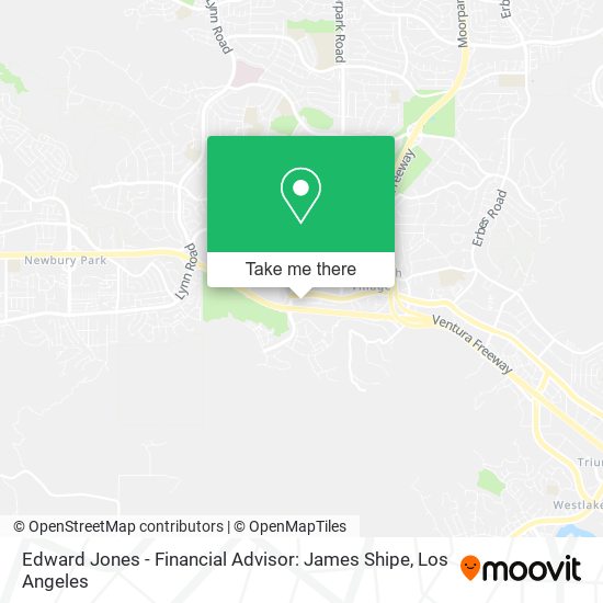 Mapa de Edward Jones - Financial Advisor: James Shipe