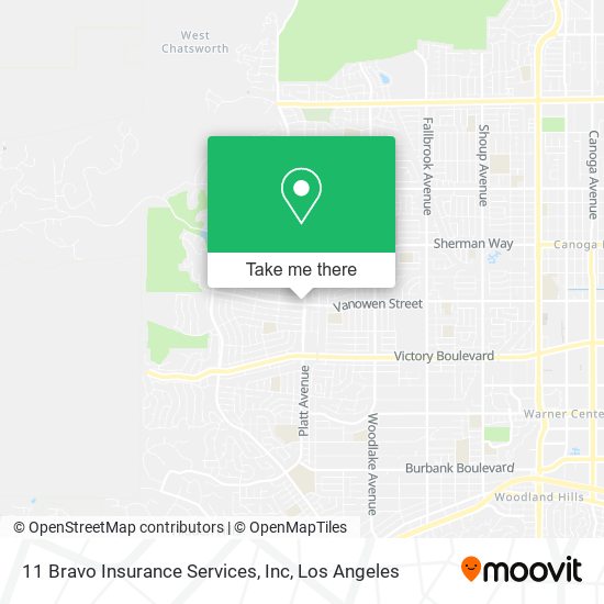 Mapa de 11 Bravo Insurance Services, Inc