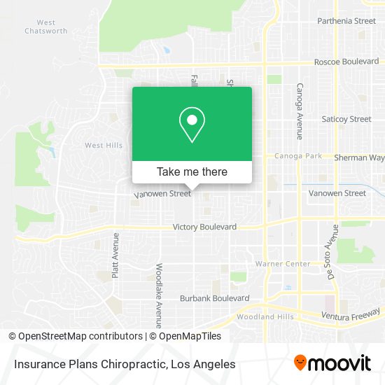 Insurance Plans Chiropractic map