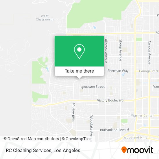 RC Cleaning Services map