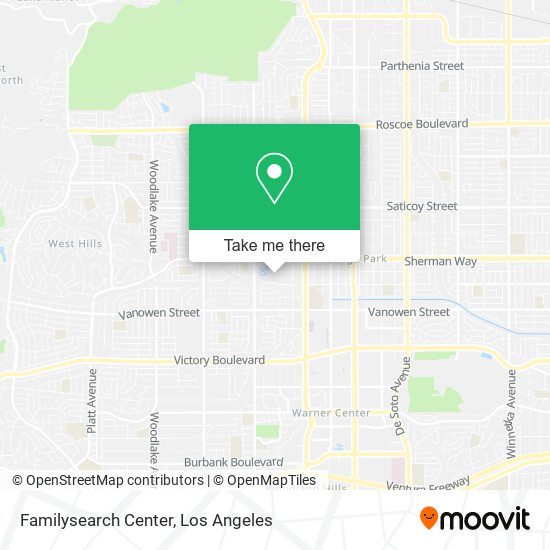 Familysearch Center map