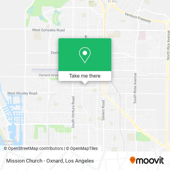 Mapa de Mission Church - Oxnard