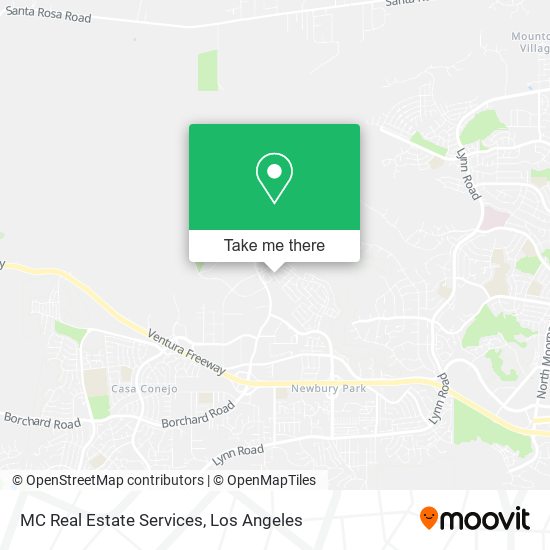 MC Real Estate Services map