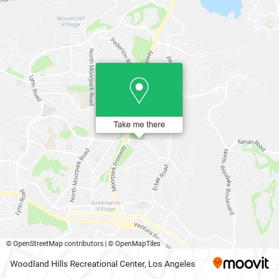 Mapa de Woodland Hills Recreational Center